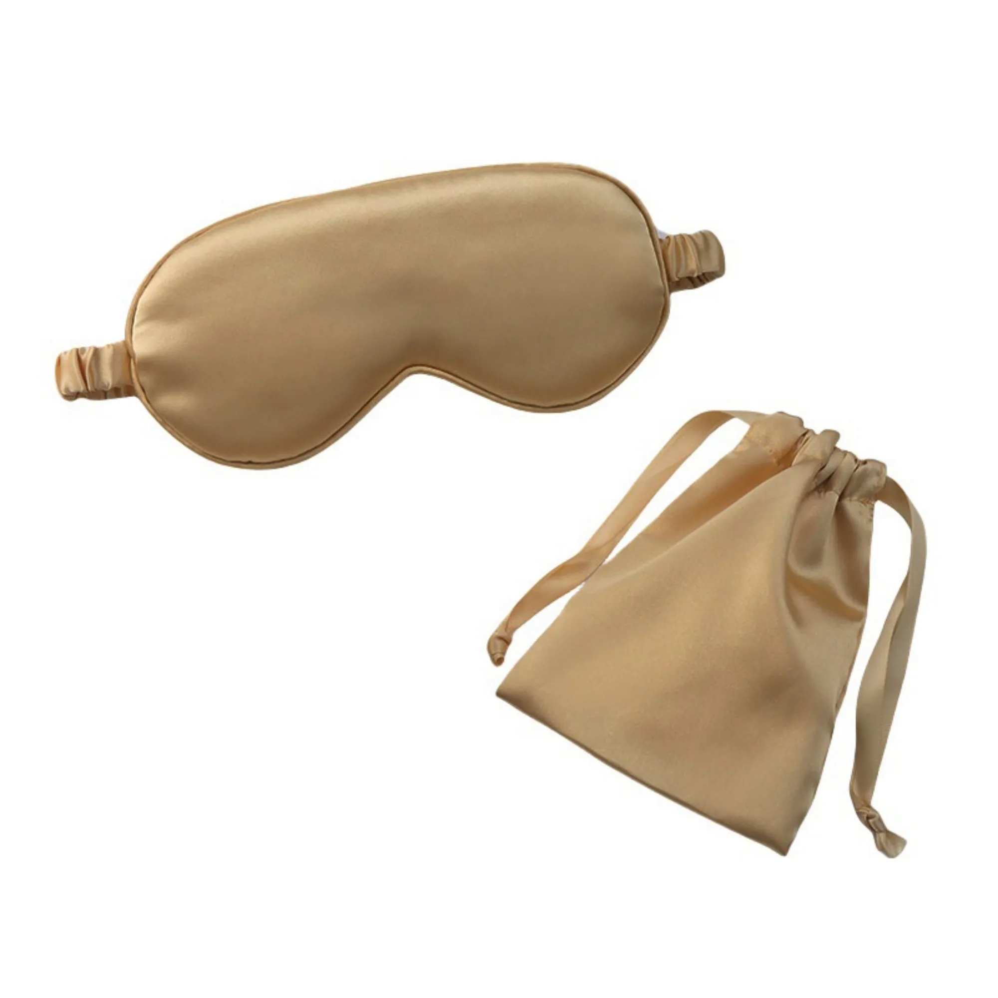 2 Piece Simulated Silk Eye Mask & Storage Bag Set 3