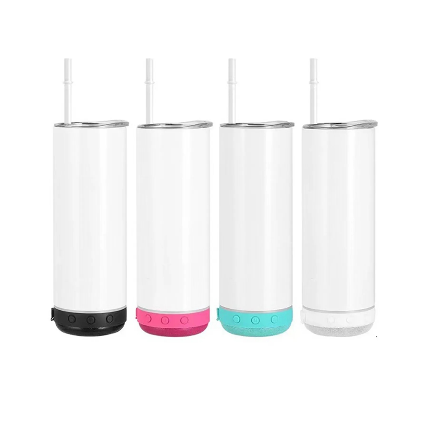 20 Oz. Sublimation Vacuum Straight Mug with Wireless Speaker 6