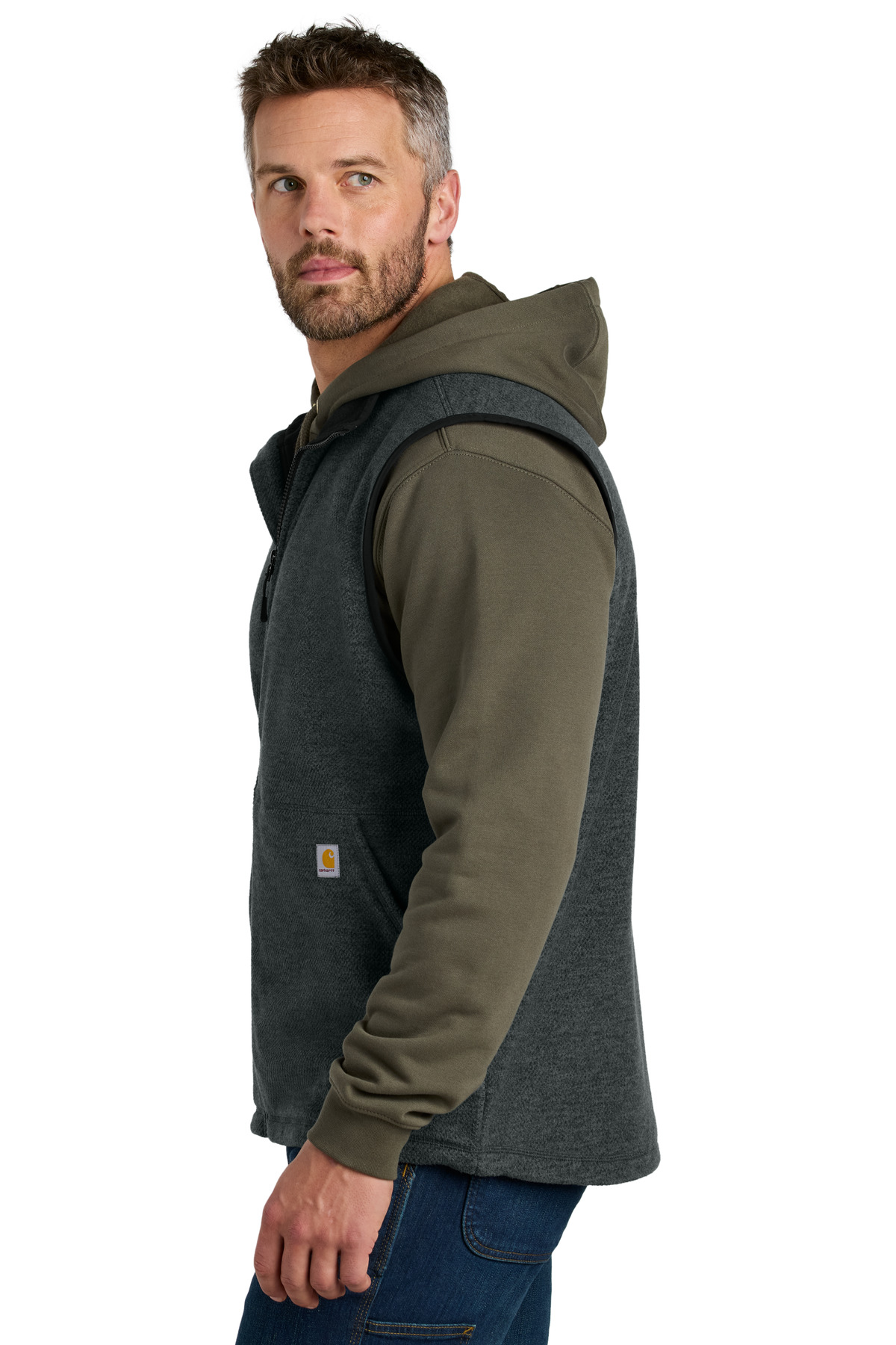 Carhartt Textured Fleece Vest CT106418 5