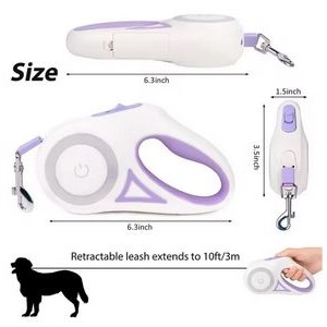 Luminous Automatic Telescopic Dog Leash LED 3