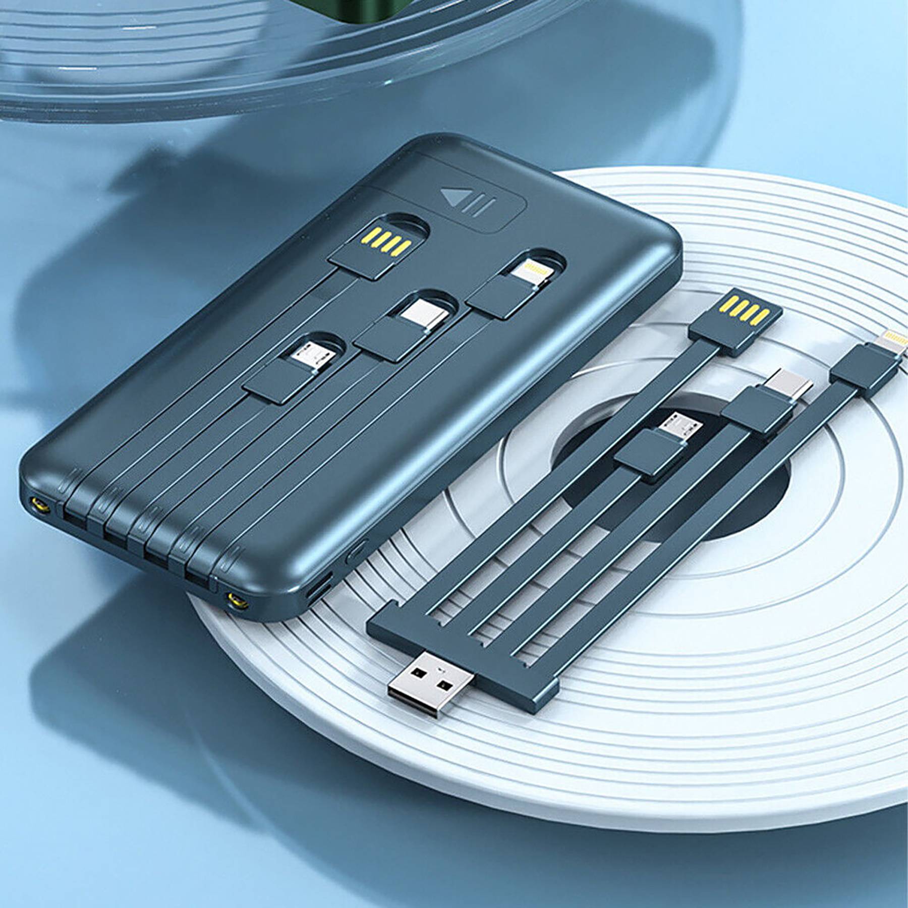 10000mAh Portable Magnetic Wireless Charger Power Bank 3