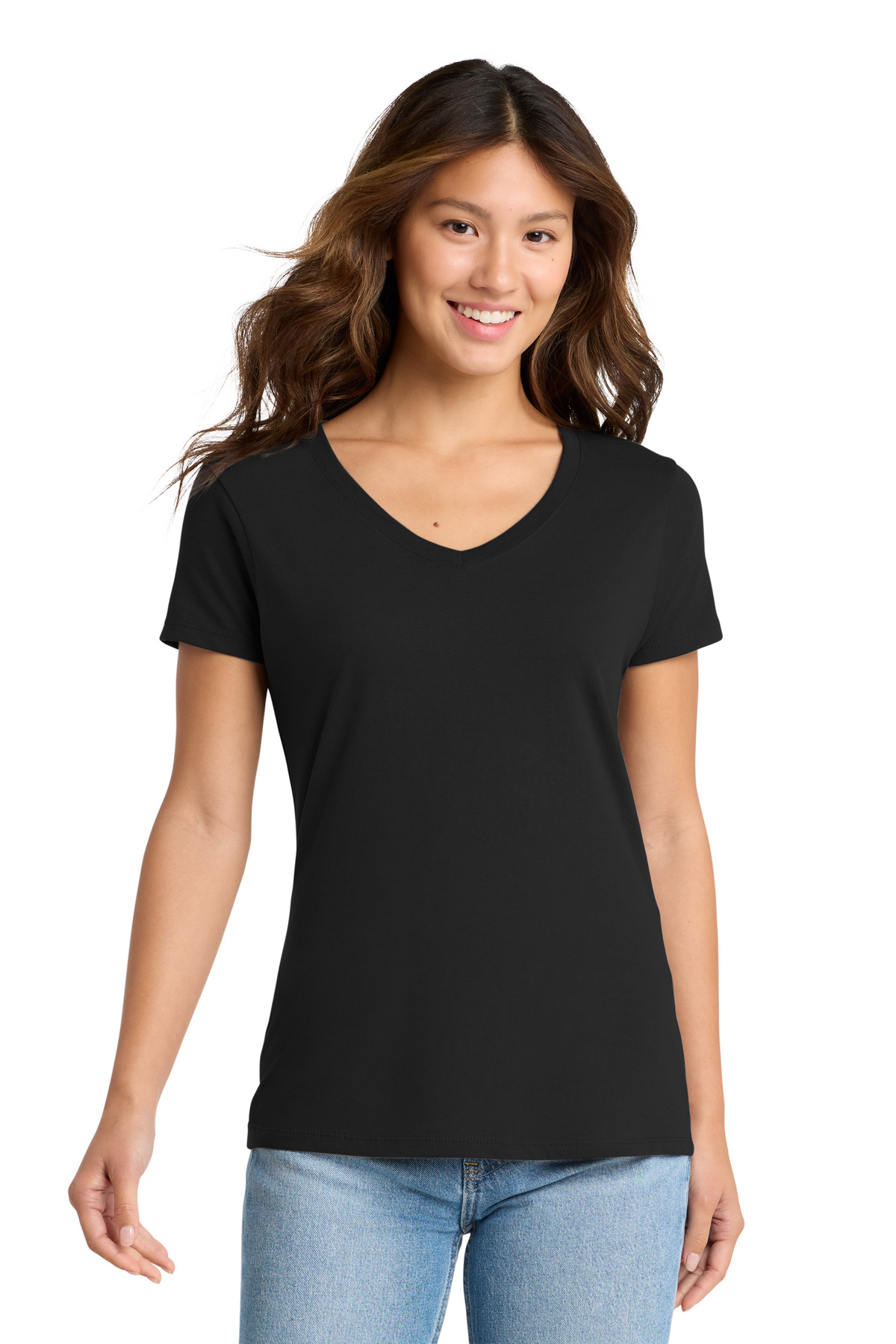 Port & Co Women's Fan Favorite V-Neck Tee. LPC450V 129