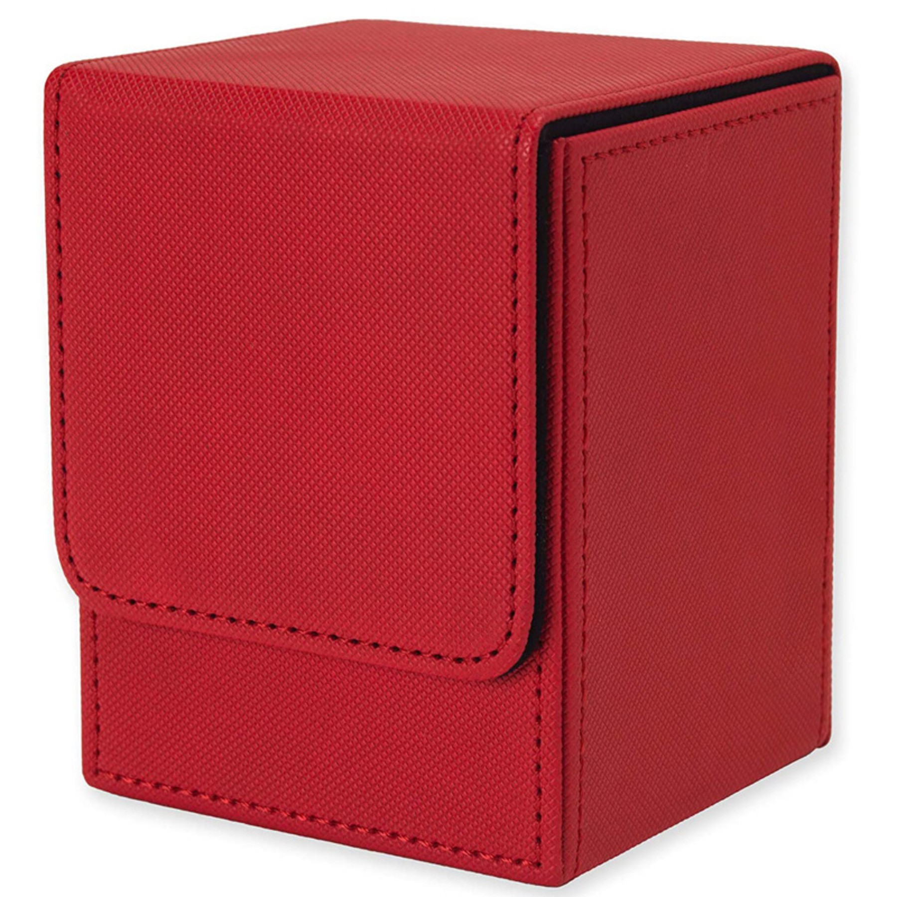 Magnetic PU Leather Card Box, custom desk accessory with logo imprint 5