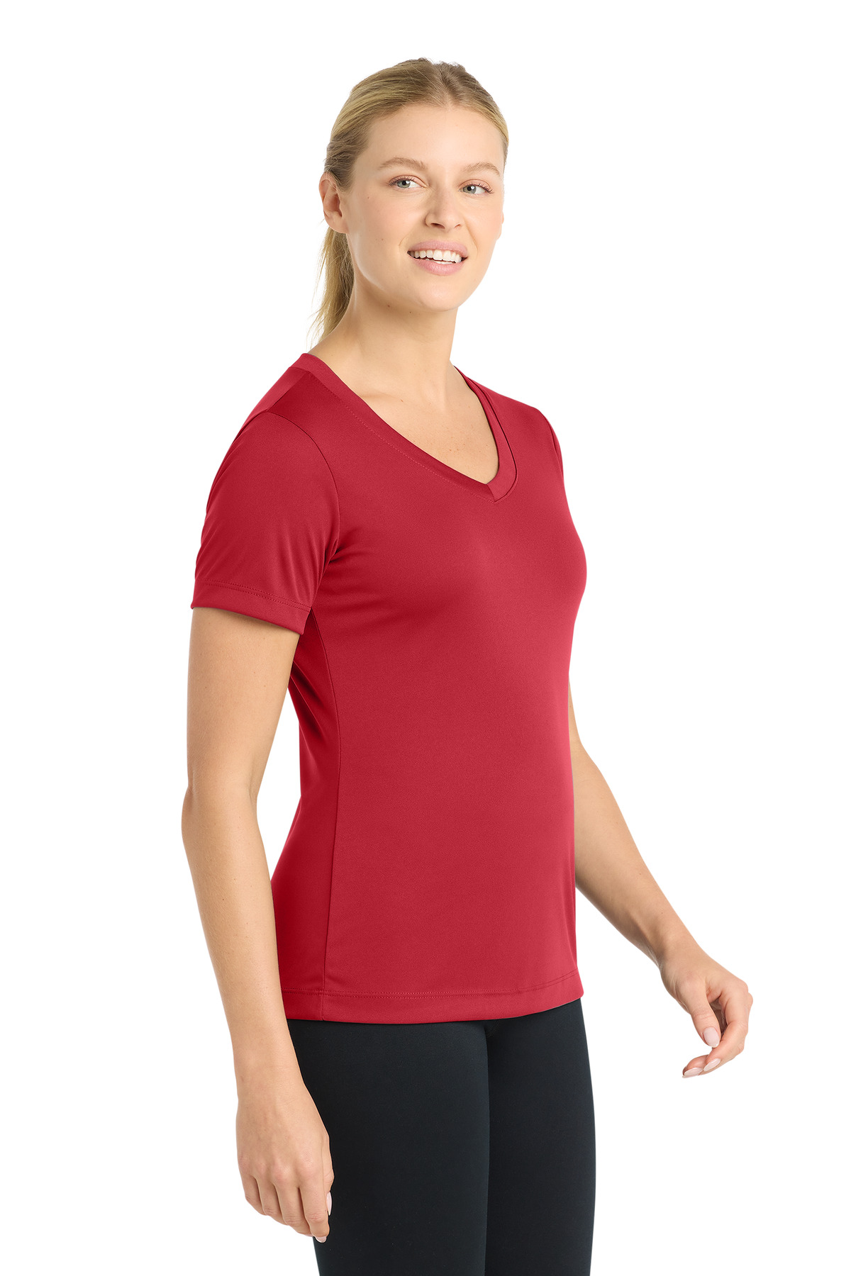 Sport-Tek Women's PosiCharge Competitor V-Neck Tee. LST353 52