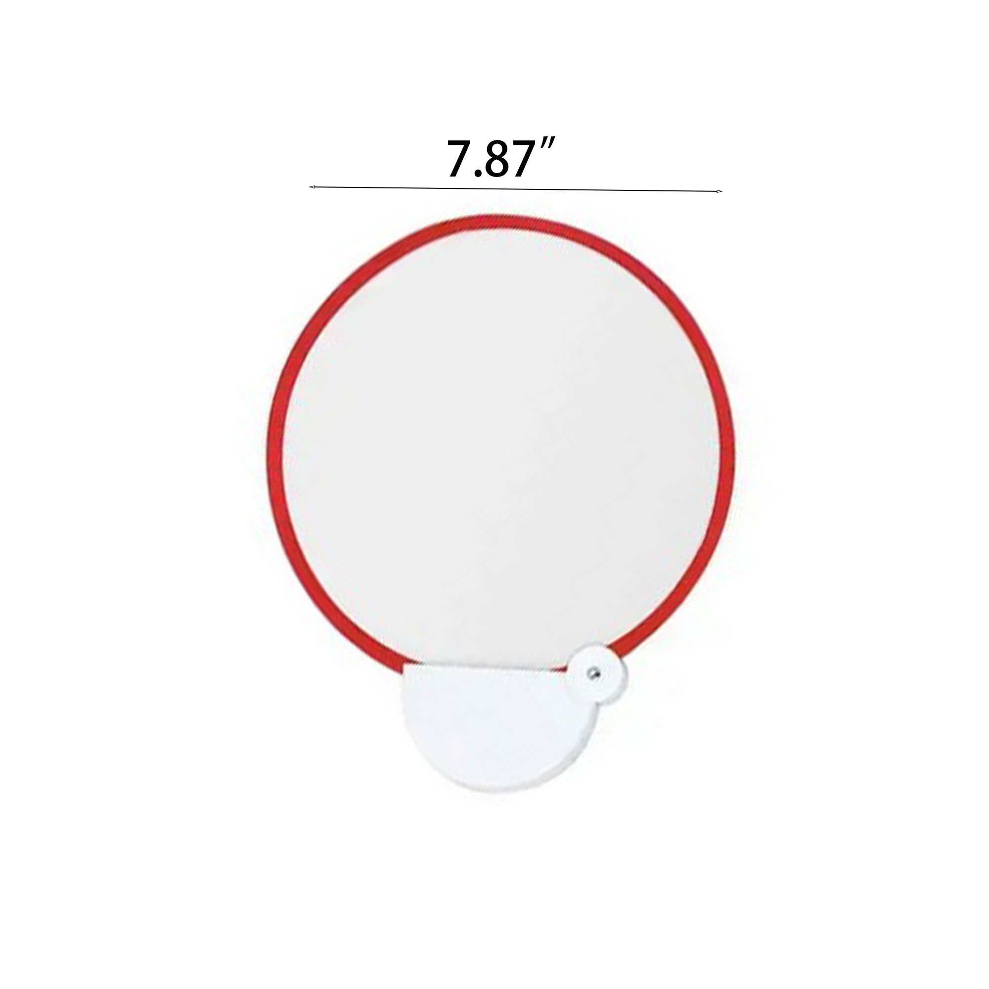 Portable Promotional Foldable Fan W/ Pouch 3