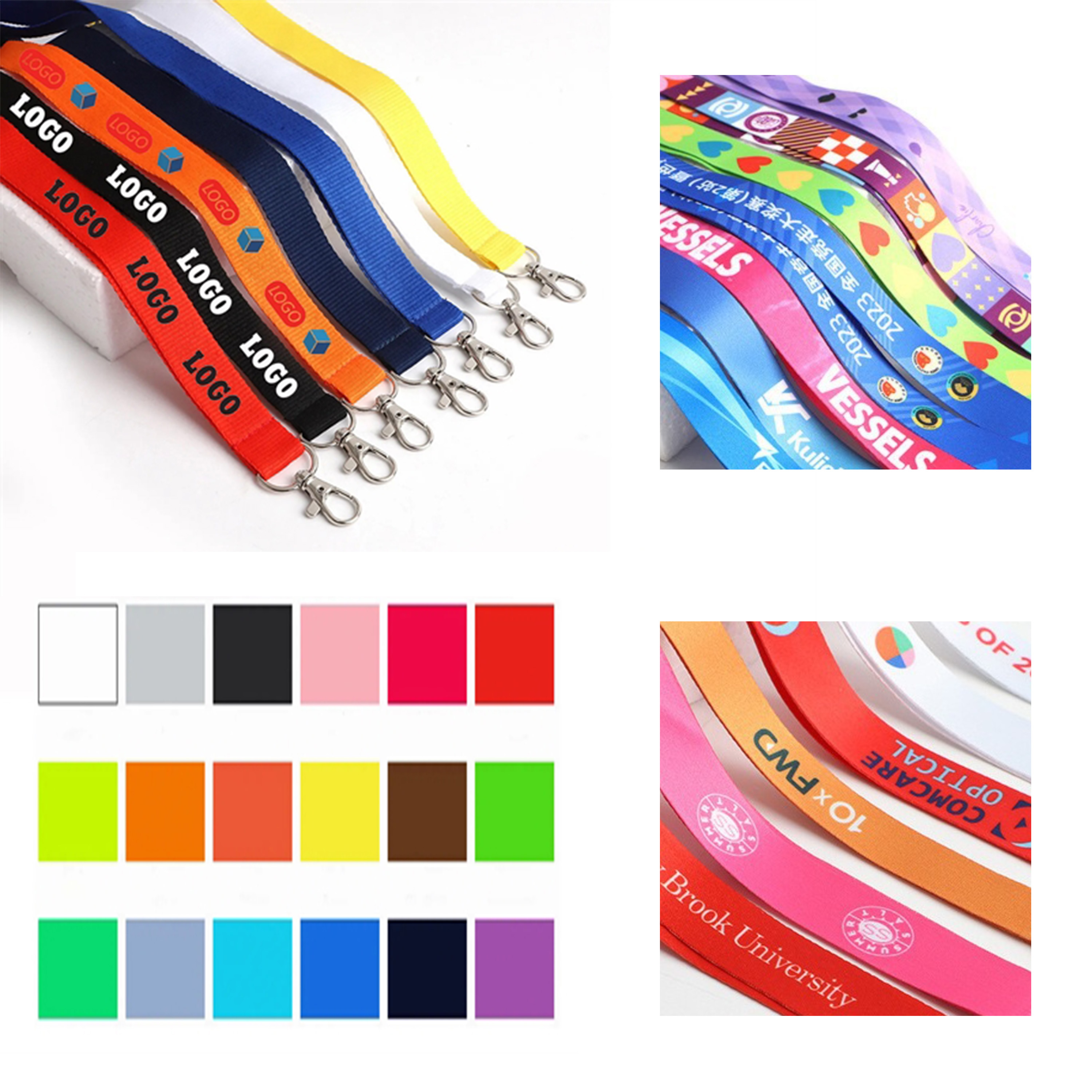 Vibrant Full Color Polyester Neck Lanyard 1