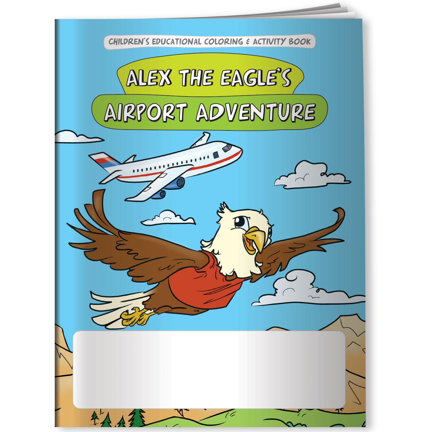 Coloring Book - Alex the Eagle's Airport Adventure 3
