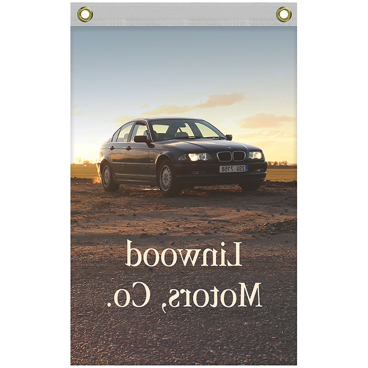 2' x 3' Single Reverse Knitted Polyester Vertical Banners 11
