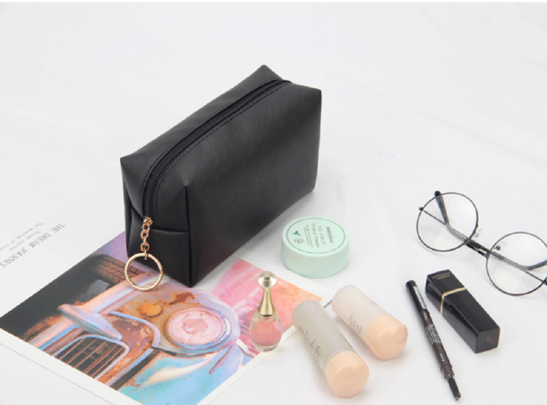 Zippered PU Cosmetic Bag 3