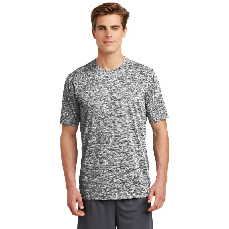 Sport-Tek PosiCharge Electric Heather Tee. 55