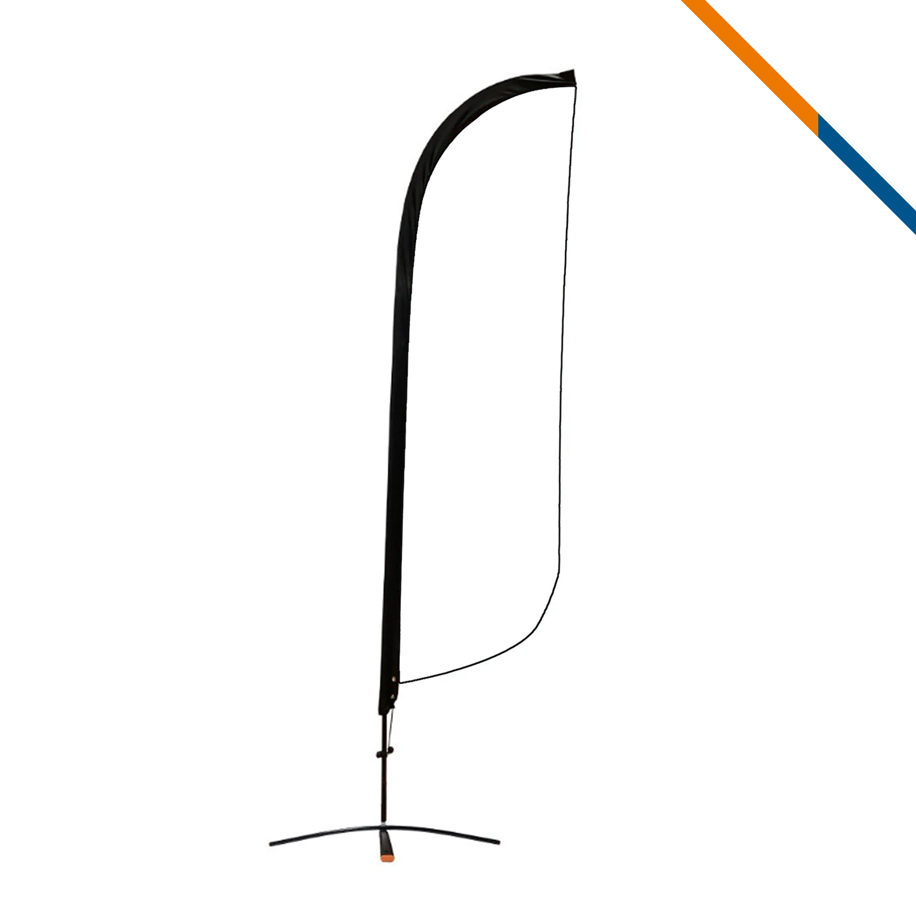 10' Romli Single-Sided Feather Flag 4