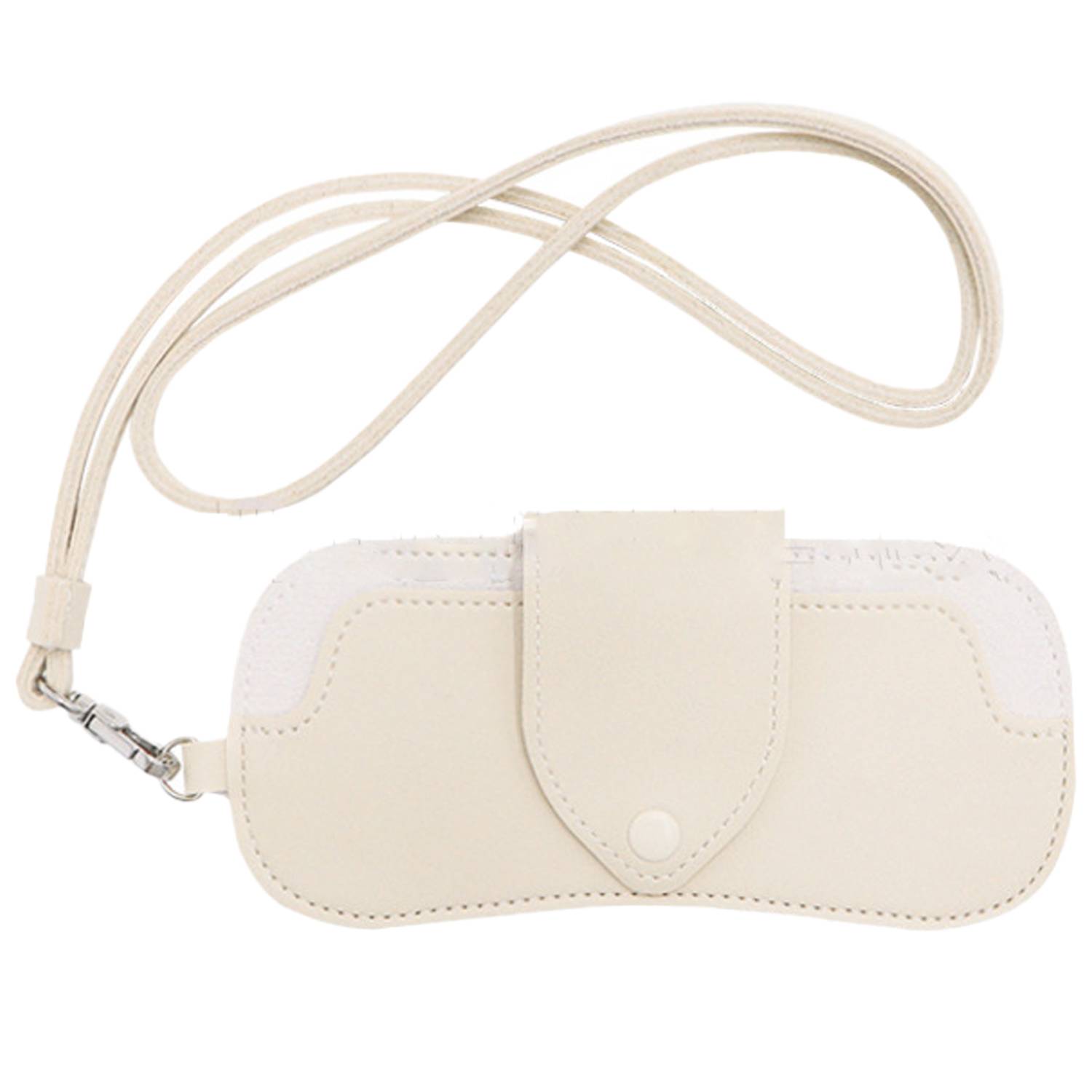 PU Leather Glasses Holder W/ Strap 4