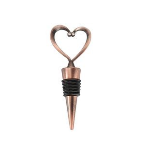 Unique Heart Shaped Wine Bottle Stopper 4