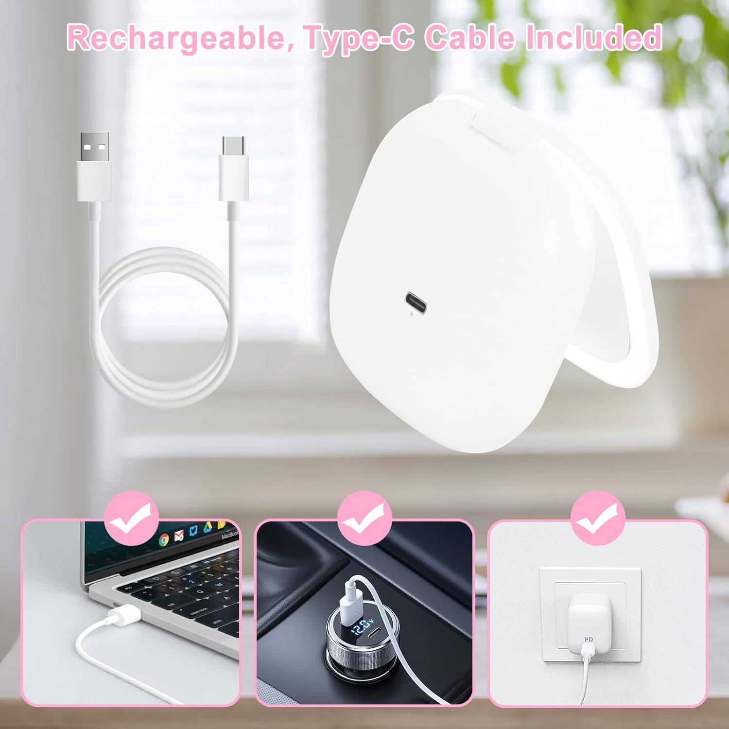 LED Compact Mirror with Light 2