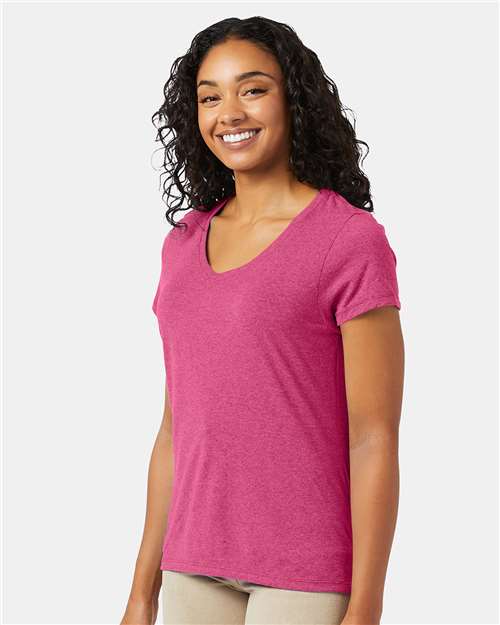 Women's Perfect-T Triblend V-Neck T-Shirt - 42VT 44