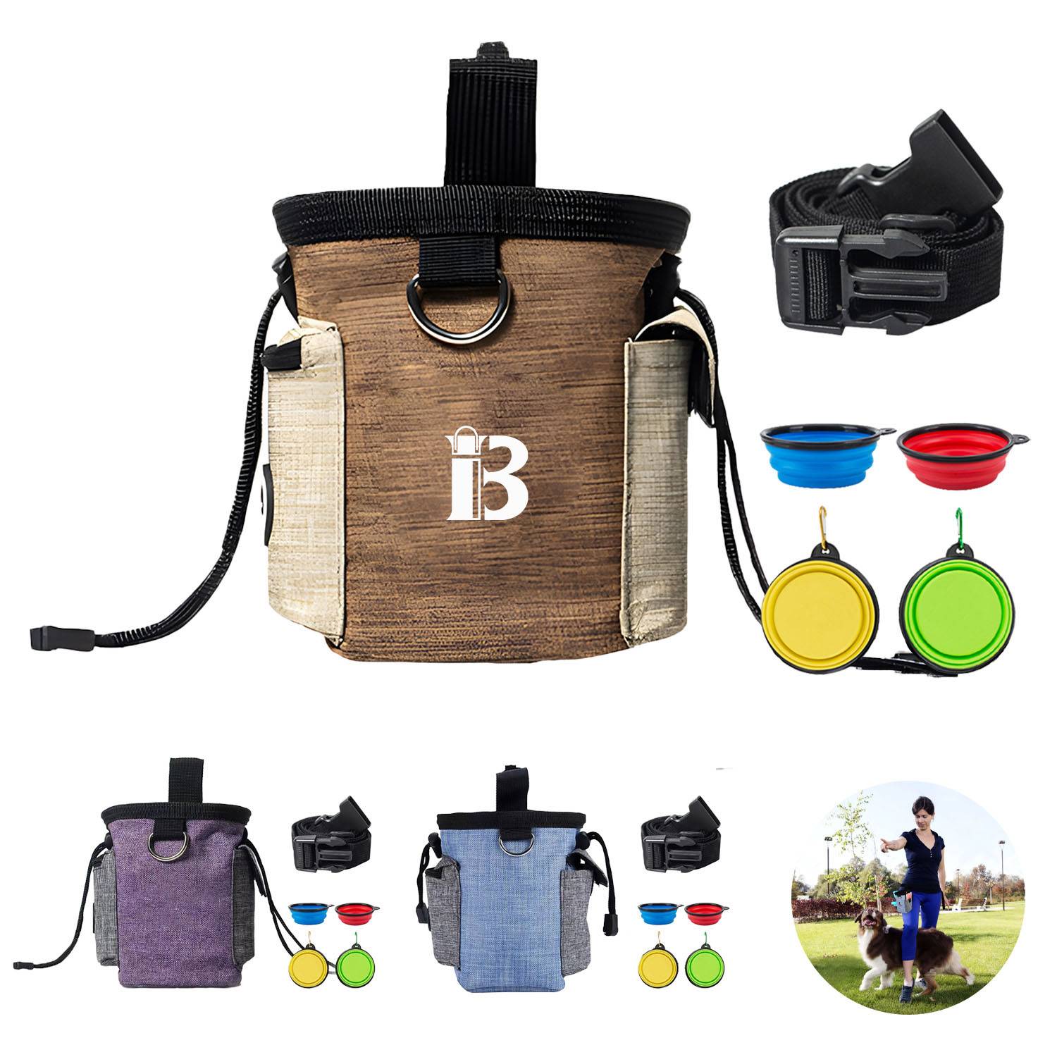 Dog Treat Training Pouch bag Set 1