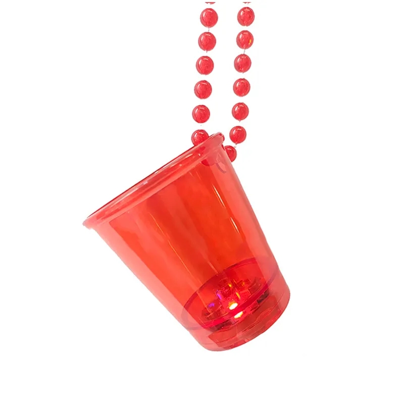 Led Light Up Shot Glasses Necklace Cups 7
