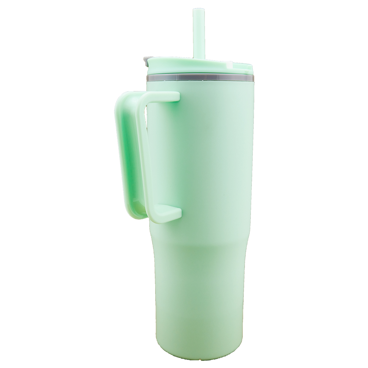 Voyager 30 Oz. Travel Tumbler w/Handle & Straw 12