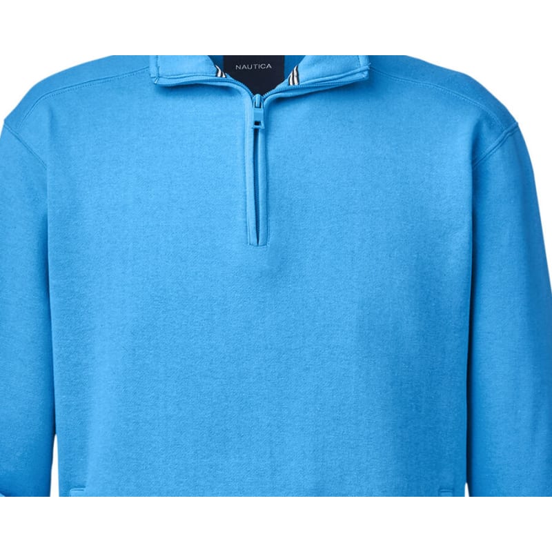 Nautica Men's Anchor Quarter-Zip Pullover, custom hoodie or sweatshirt with logo imprint 3