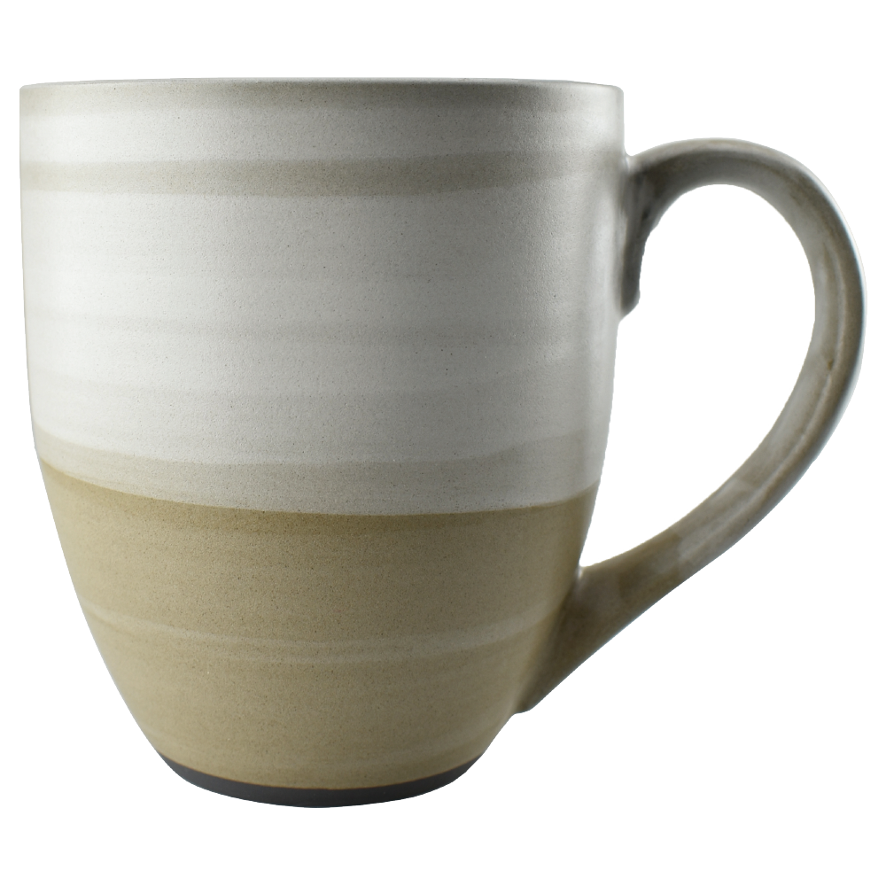 16 oz. EarthTones Ceramic Mug (Sand) 2