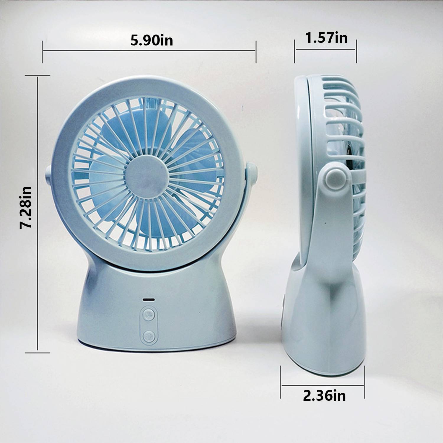 Night Light Portable USB Fan 2