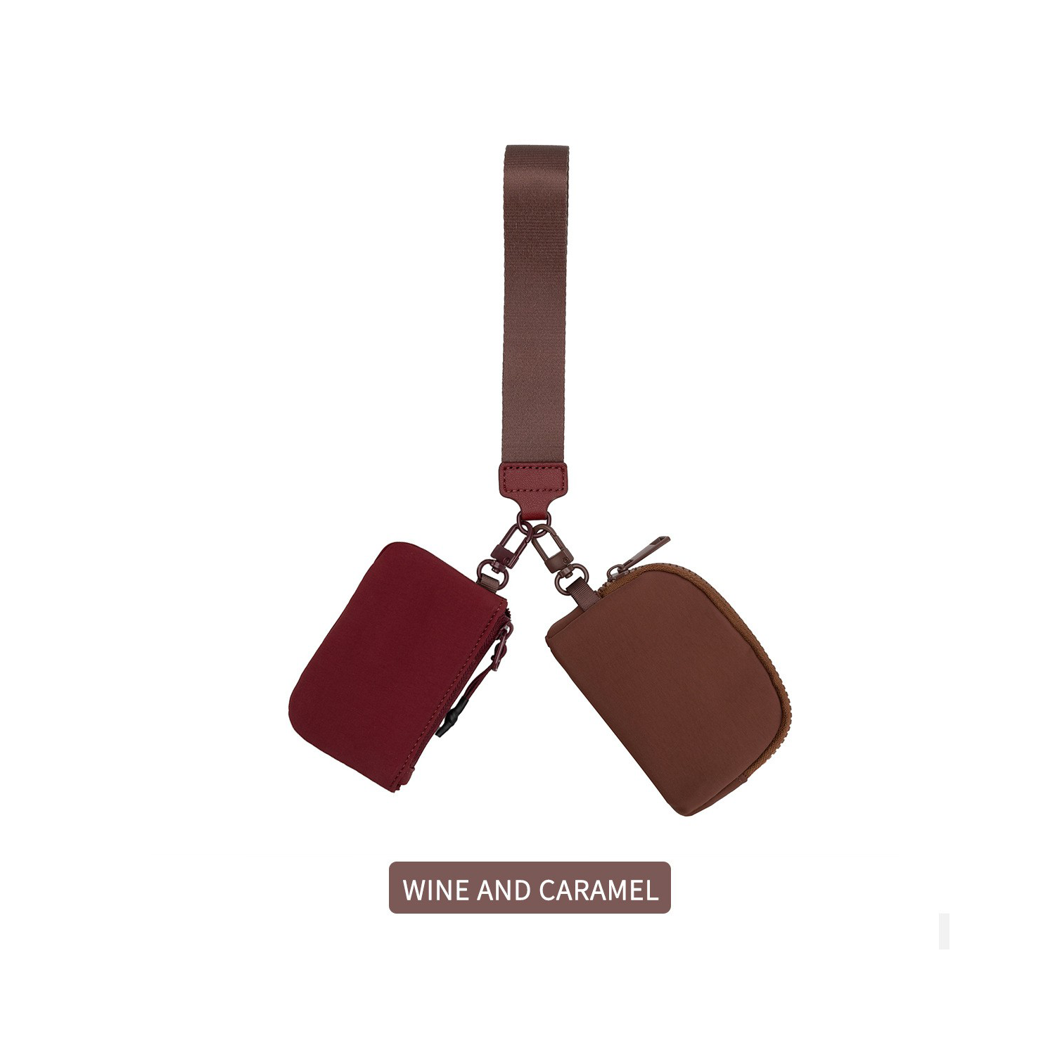 Dual Pouch Wrist Wallets 9