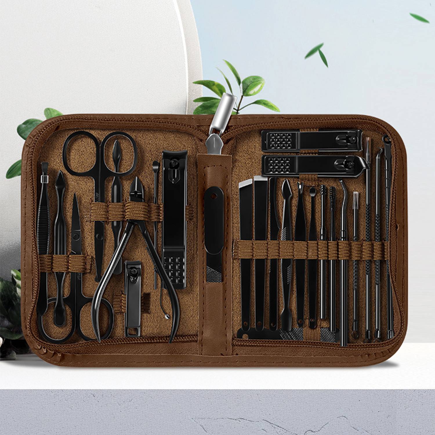 Manicure.Set Professional Nail Clipper Kit 26 Pieces 6
