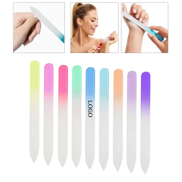 Crystal Glass Nail File - High Quality Manicure Tool 7