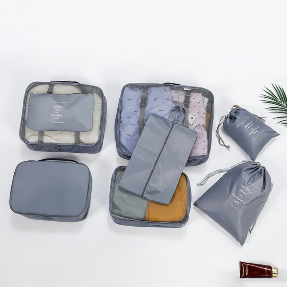 Seven Piece Travel Organiser 2