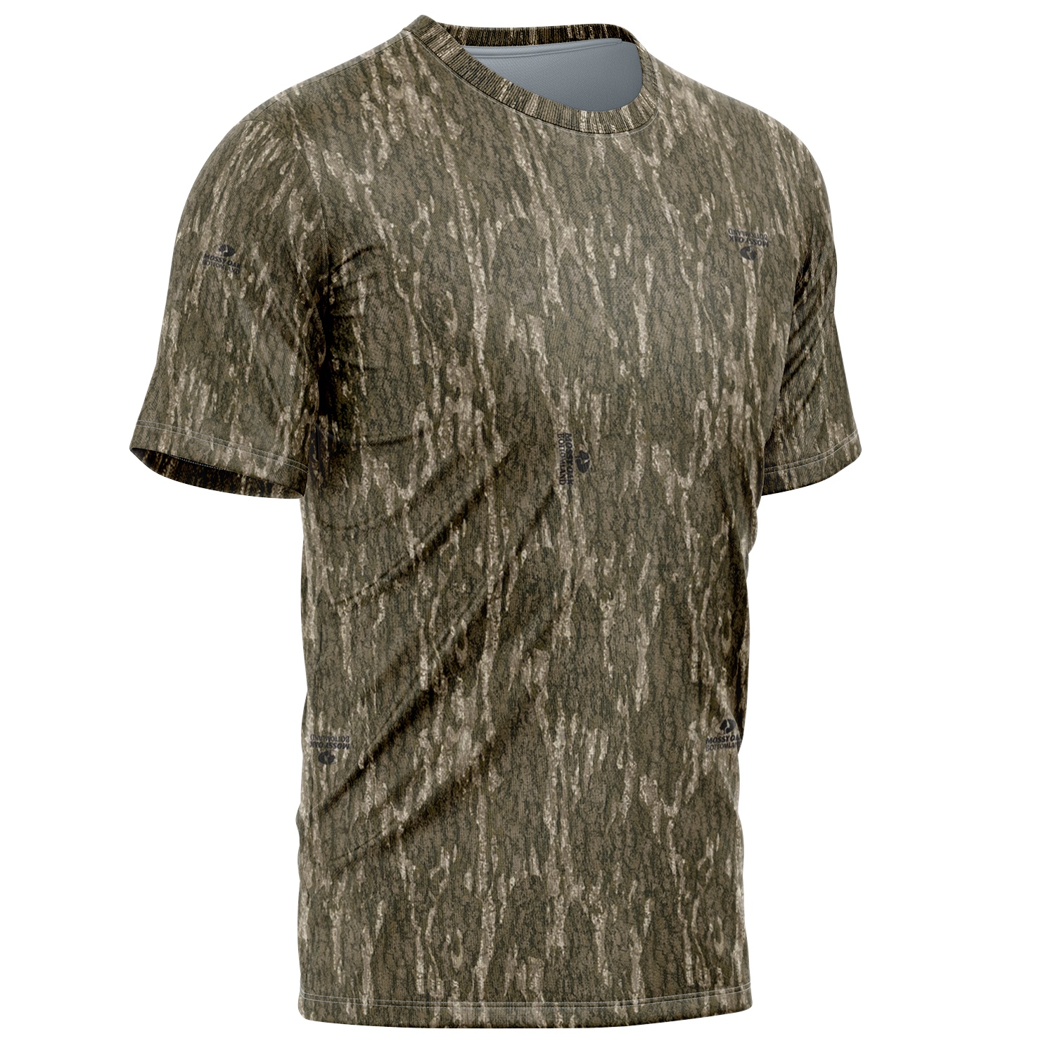 Mossy Oak® Men's 4.4 oz. Polyester Interlock Short Sleeve T-Shirt