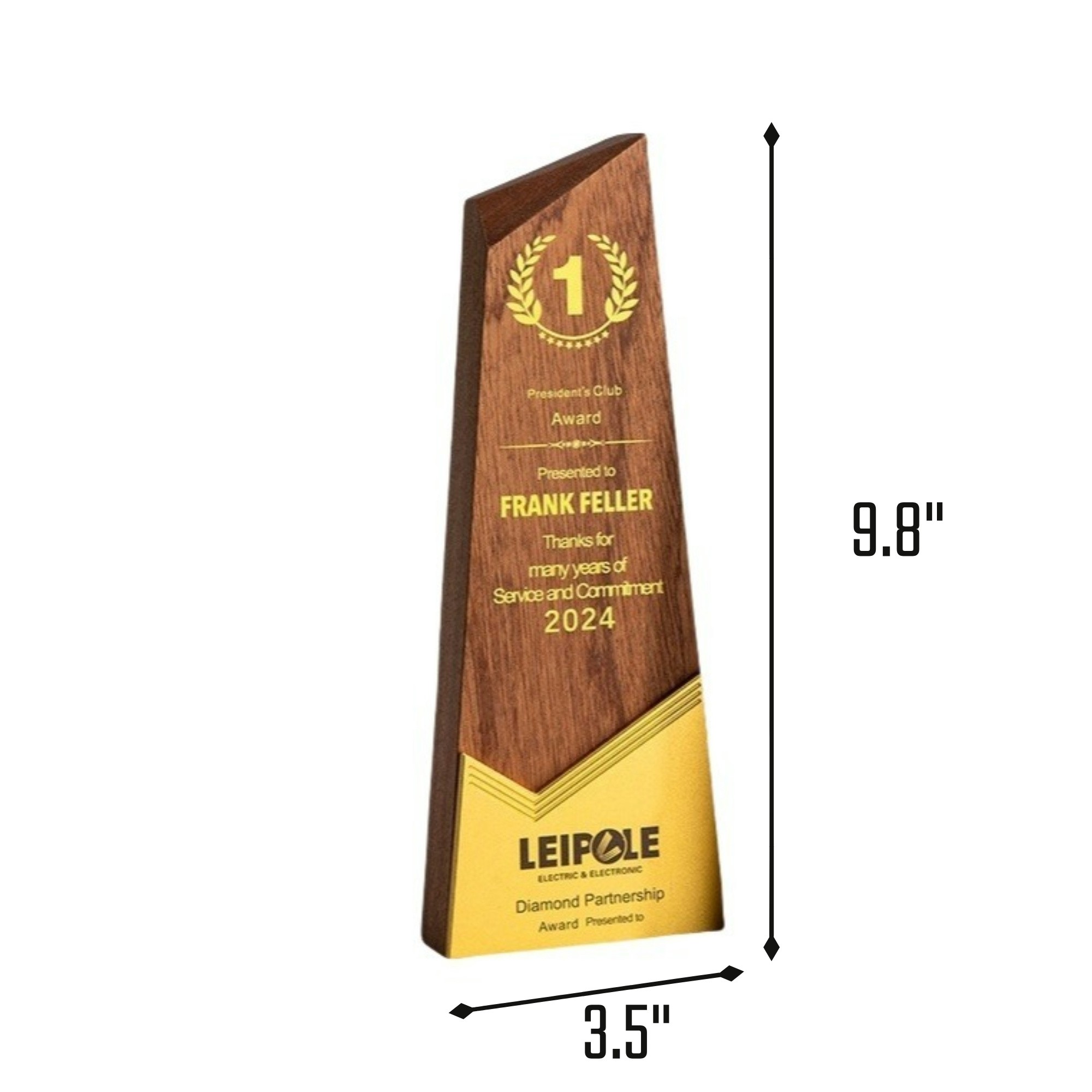 Victory Wooden Award Trophy 3