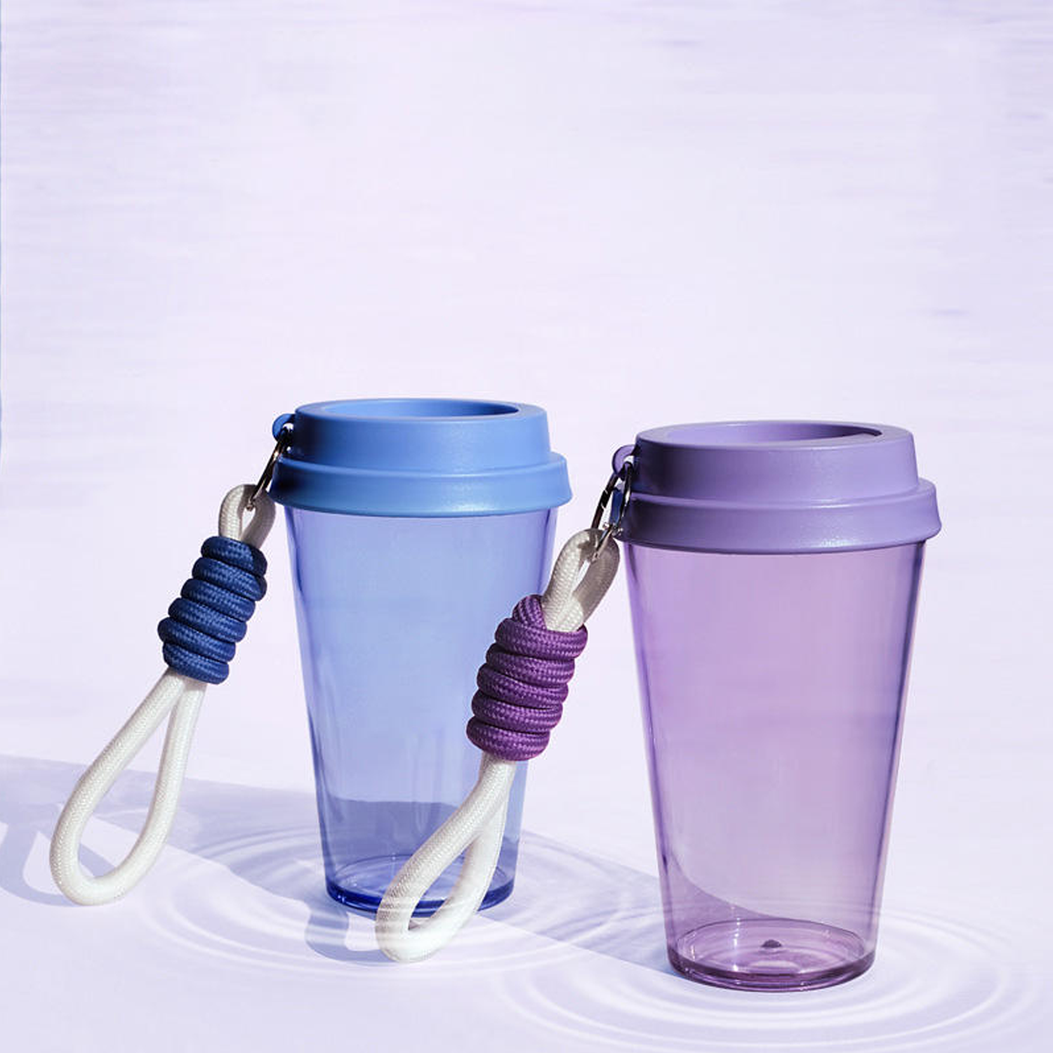 17oz BPA Free Plastic Sports Water Bottle w/ Strap 8