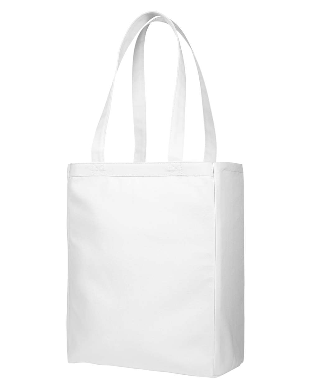 Canvas Book Tote - BE008, custom tote bag with logo imprint 6
