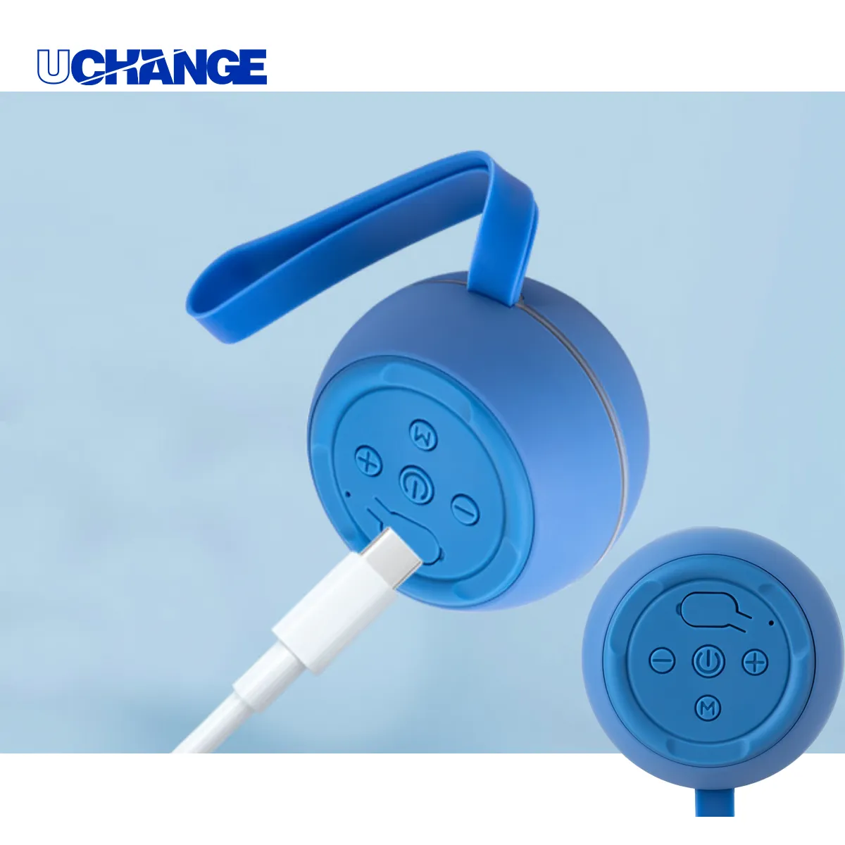 Mini Waterproof Bluetooth Speaker With Lanyard 2