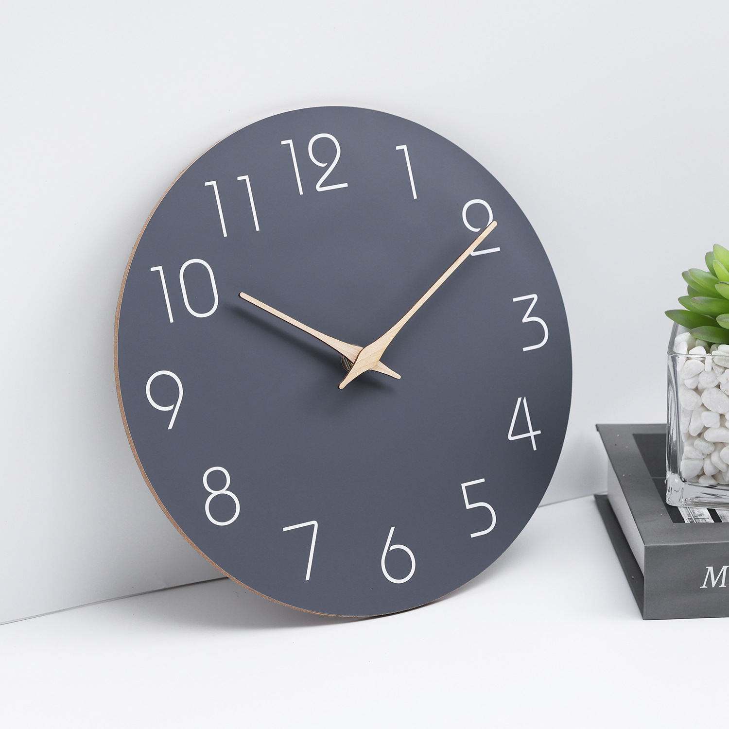 Decorative Battery Operated Wall Clocks 10 Inch 2