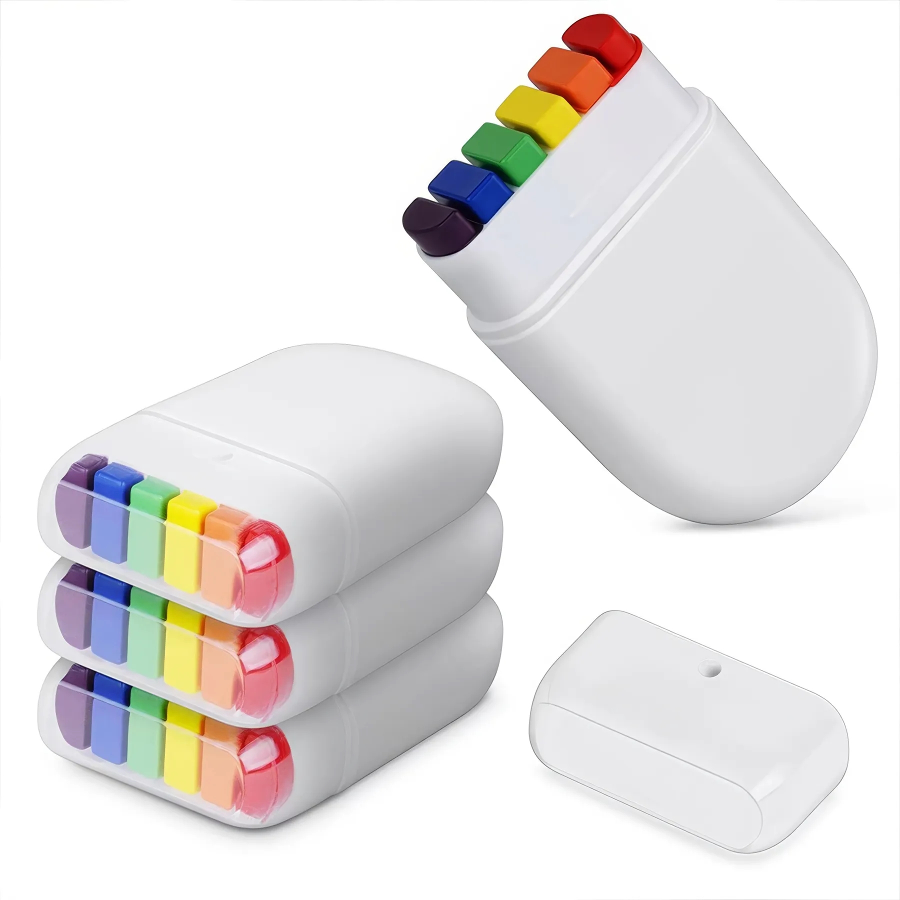 Rainbow Face Body Paint 6