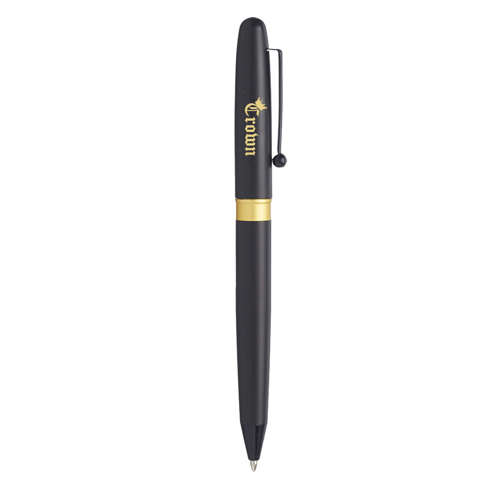 Sleek Aluminum Pen with Rubber Coating 7