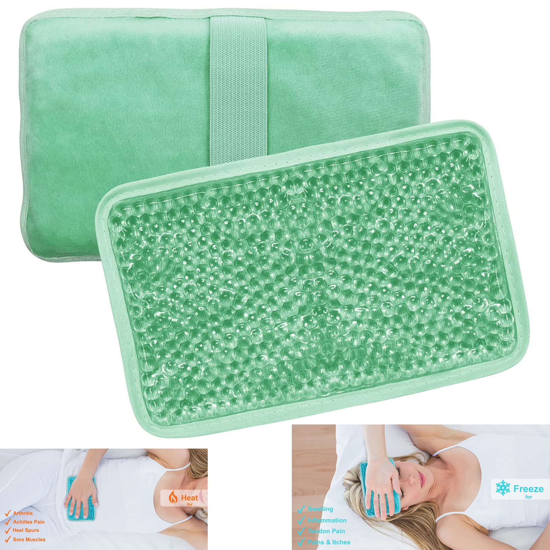 Gel Ice Pack with Strap 2