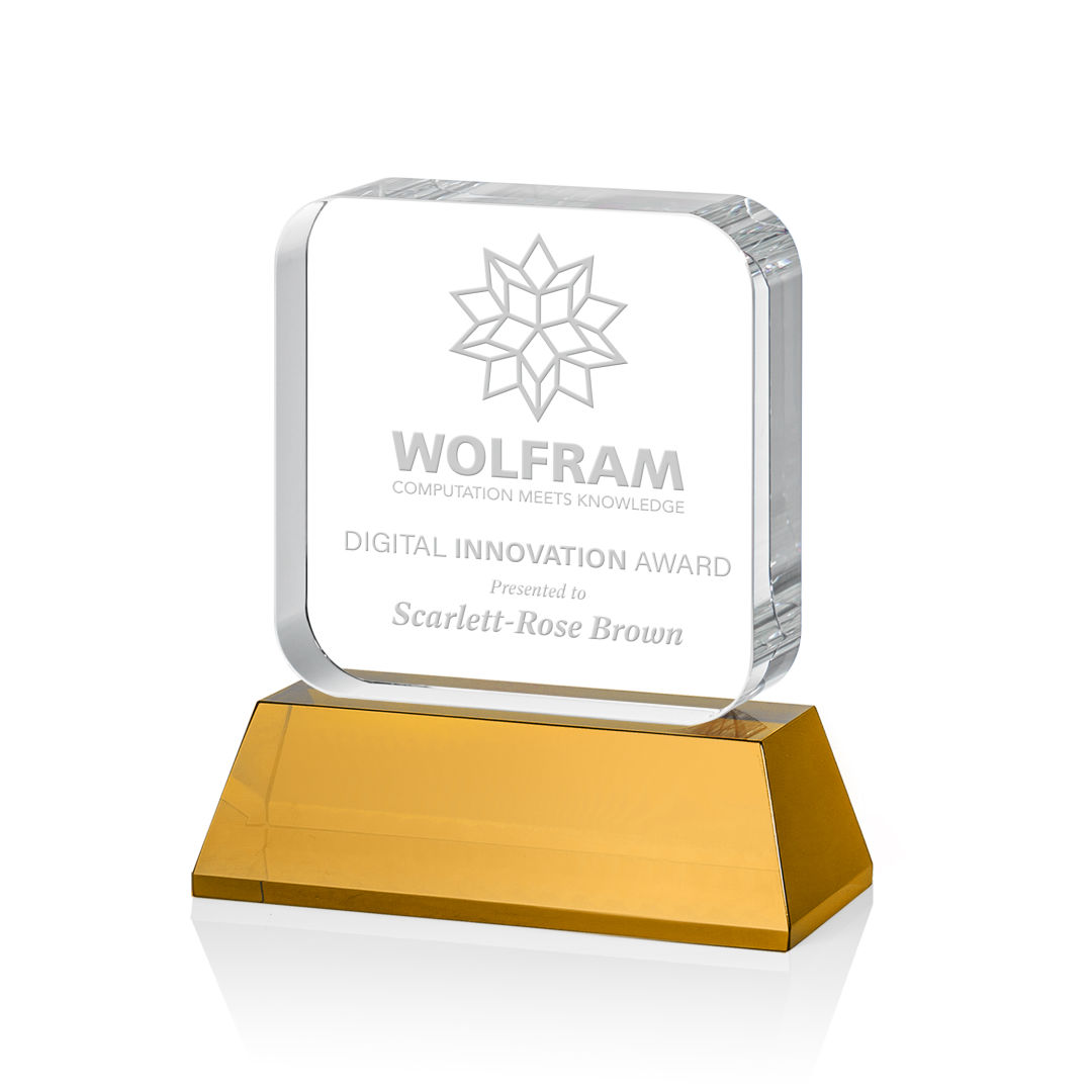 Flamborough Award on Base - Amber 3