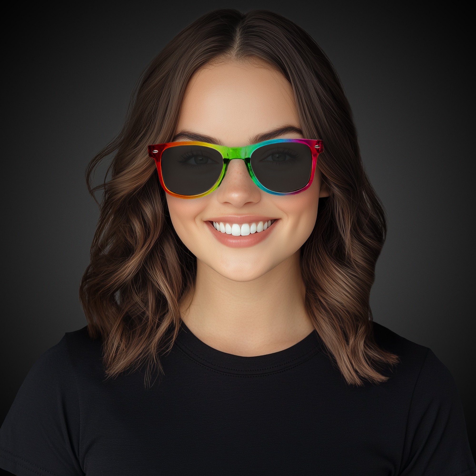 Translucent Rainbow Sunglasses 6