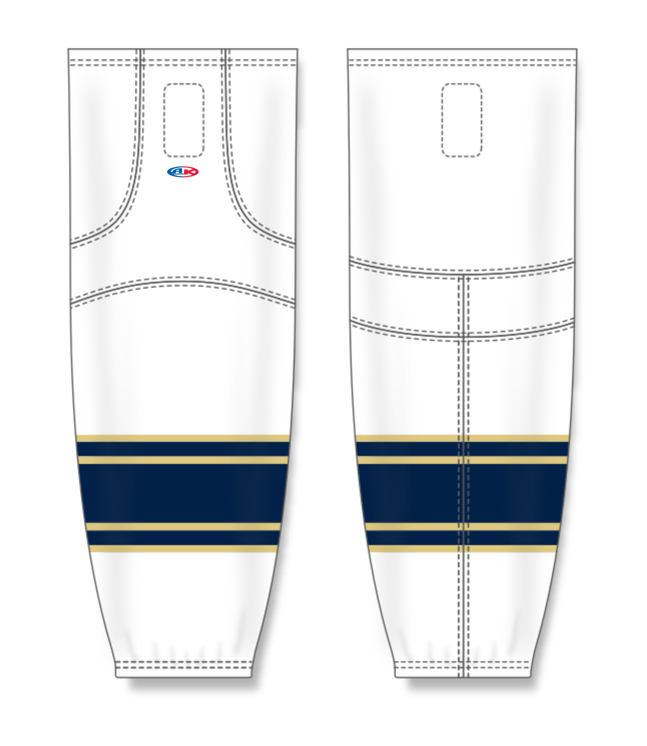 Cut & Sew Pro Hockey Socks HS2100-G40 7