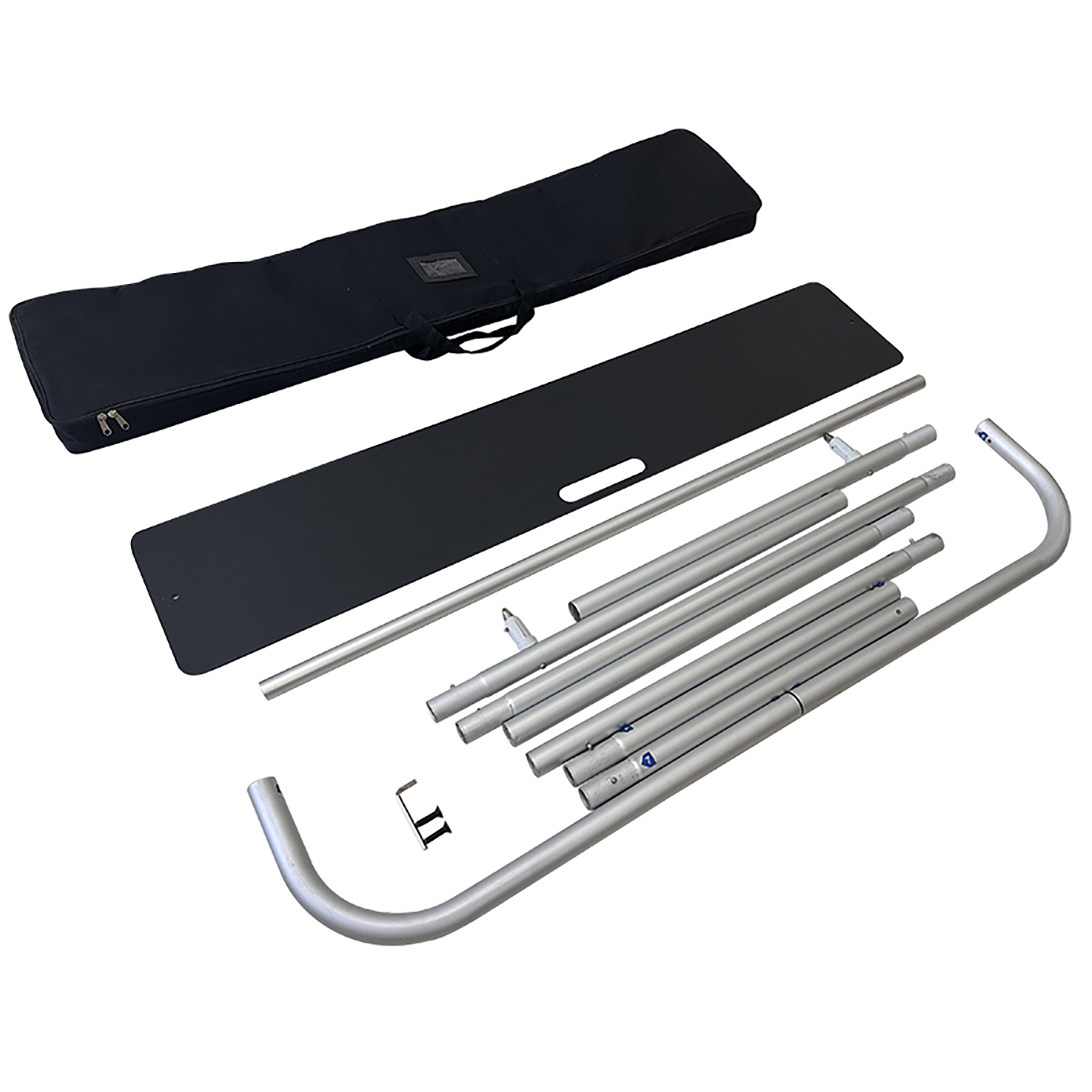 48Hr Quick Ship - Event package, 4'W Fabric banner and Premium 8' tablecloth open back 19