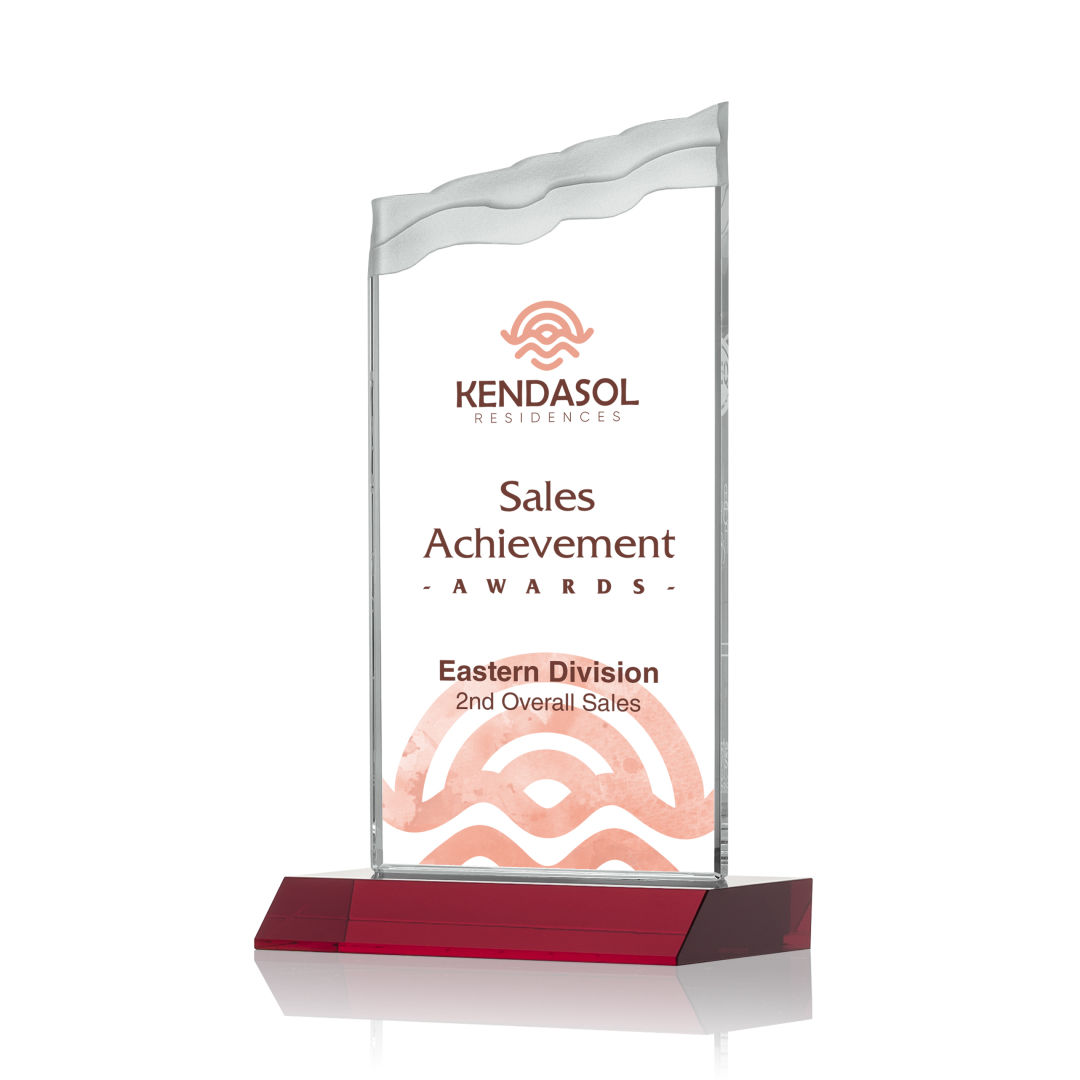 Oakwood VividPrint™ Award - Red 6