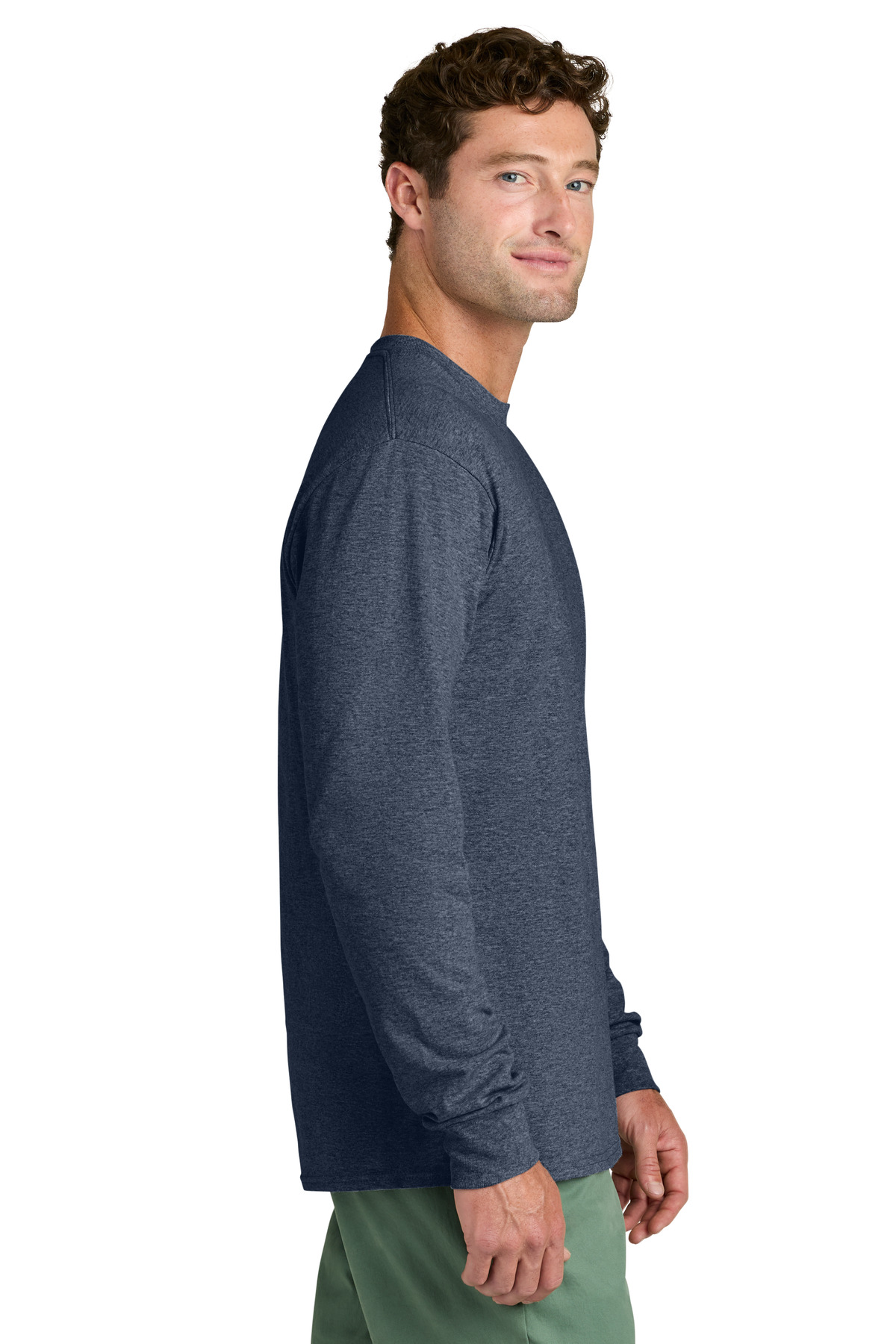 Port & Co Long Sleeve Core Cotton Tee. PC54LS 83