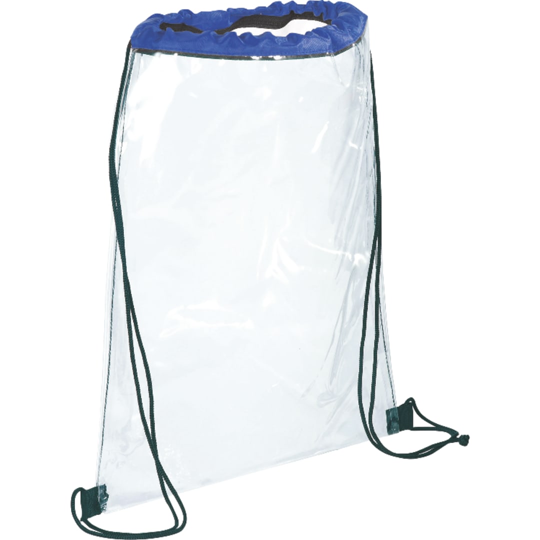 Rally Clear Drawstring Bag 38