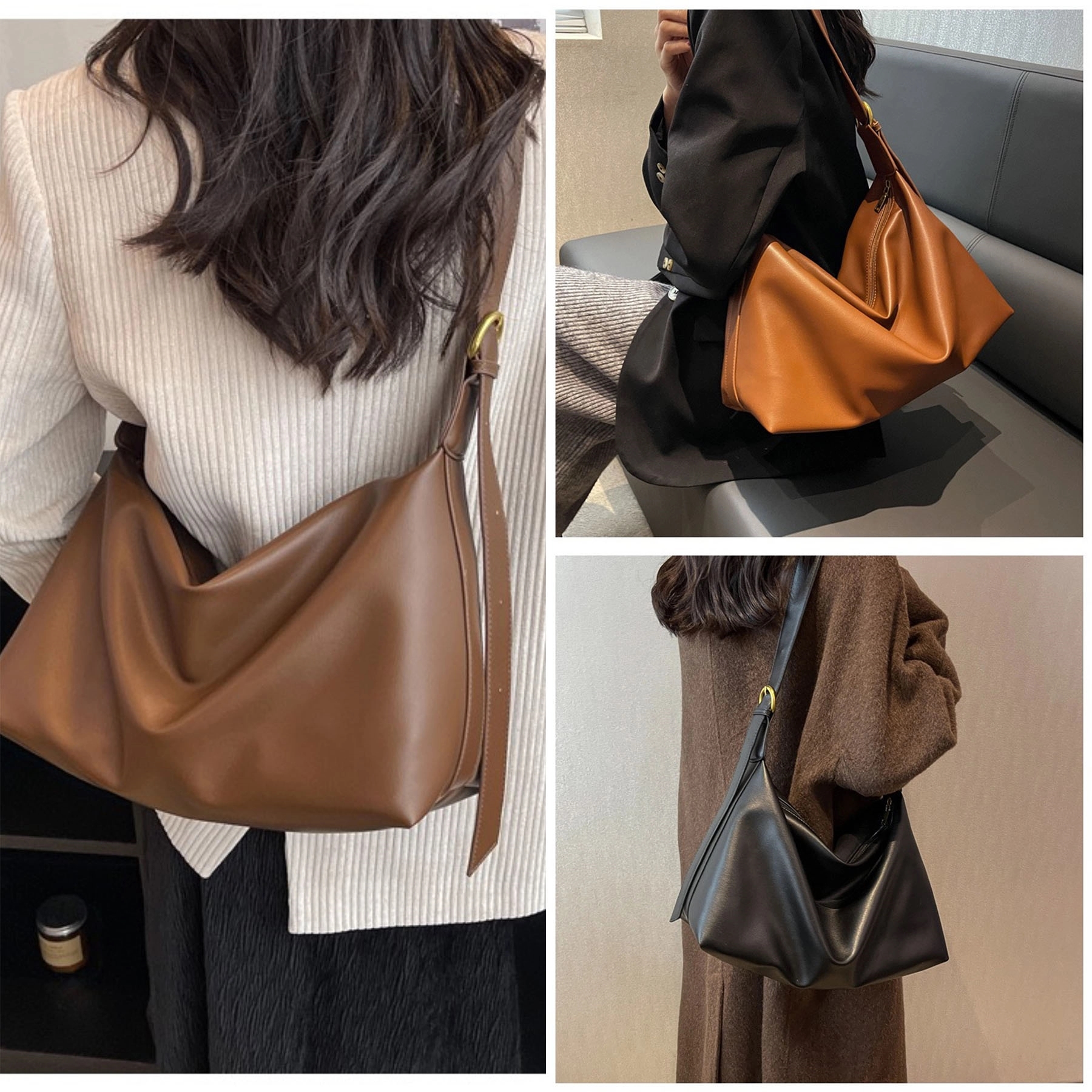 PU Leather Crossbody Large Capacity Bag 2