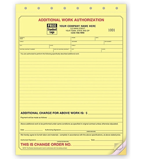 Additional Work Authorization Forms 2