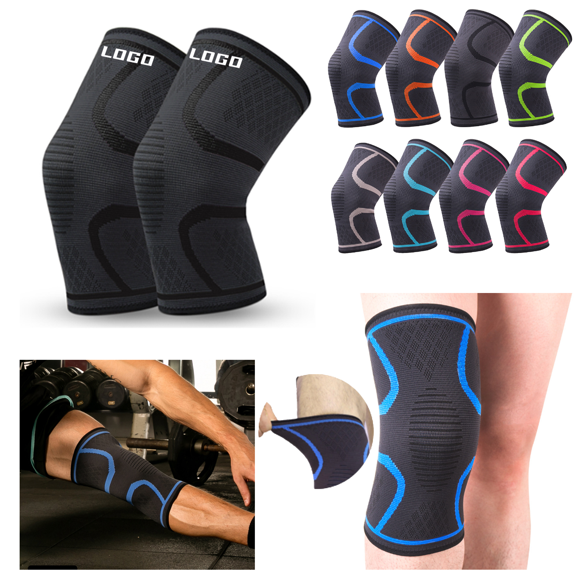 Adjustable Compression Knee Strap 1
