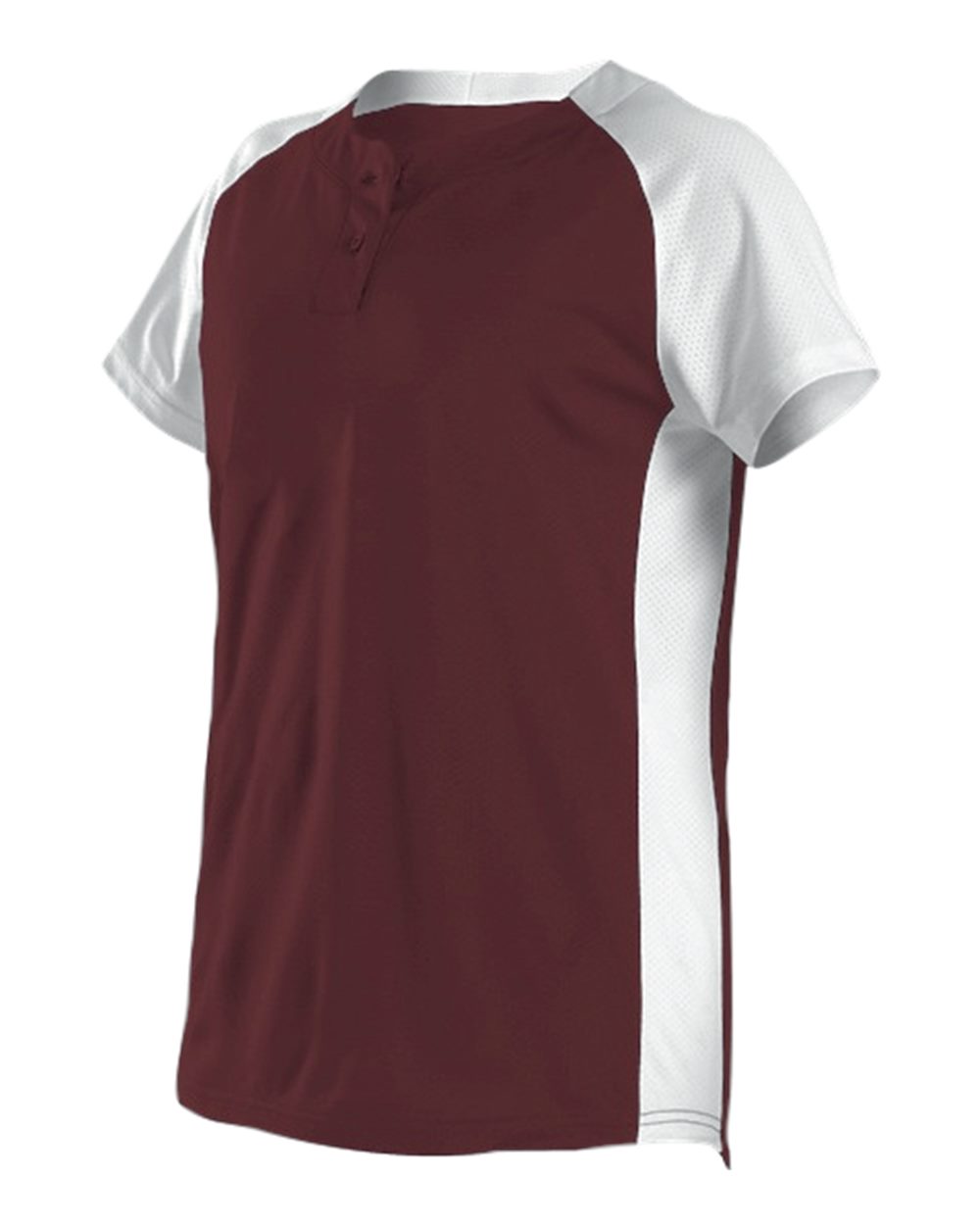 Women's Two Button Fastpitch Jersey - 522PDW 3