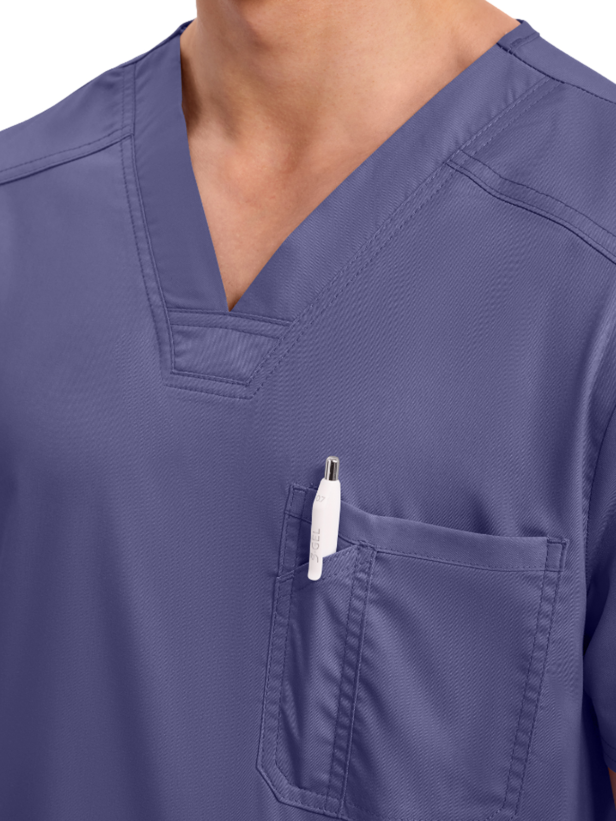 Cherokee - Workwear Revolution - Men's 1-Pocket Tuckable V-Neck Top 5